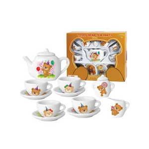 Porcelán készlet 13db-os (maci mintával)