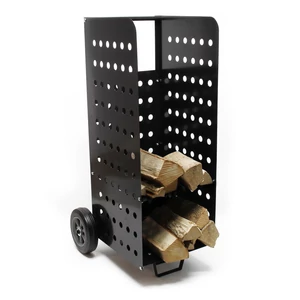 Kandallófa tároló, tüzifa tartó kandallókhoz, kályhákhoz.