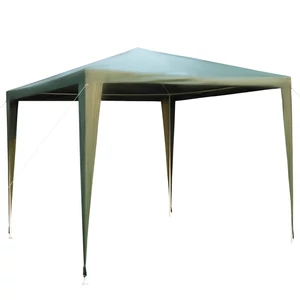 Kerti sátor , pavilon - 2,7 x 2,7 m -zöld színben