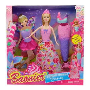 Sellővé alakítható baba kiegészítőkkel kb 30 cm nagyságú Sellővé alakítható baba kiegészítőkkel kb 30 cm nagyságú