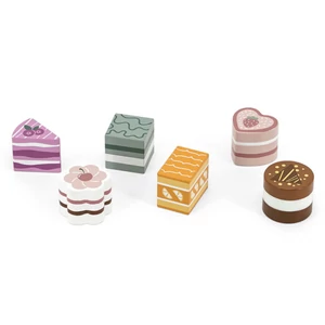 Süteményes készlet (6db-os szívecskés)