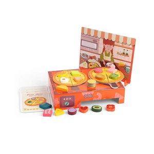 Pizzasütögető feladatlapokkal