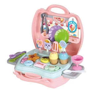 Édesség készlet -  fagylalt, muffin, nyalóka, 36 db -os szett táskában Édesség készlet -  fagylalt, muffin, nyalóka, 36 db -os szett táskában