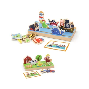 Farm és kalóz építőjáték képekkel Farm és kalóz építőjáték képekkel