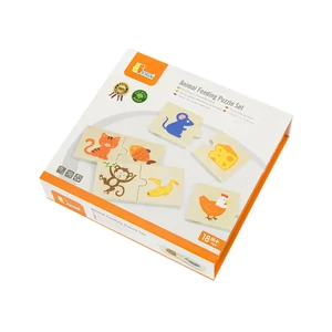 Készségfejlesztő puzzle - Mit esznek az állatok
