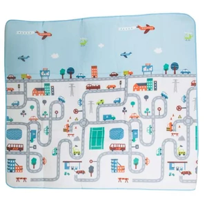 Játszószőnyeg gyerekeknek utca mintával 180x200cm