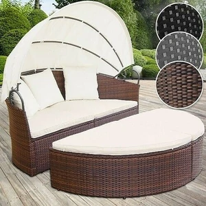 Florida rattan napozóágy több színben. Florida rattan napozóágy több színben.