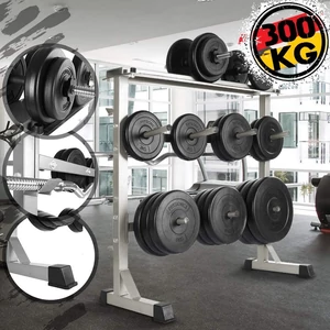 Súlytartó állvány, súlyzótartó, rúdtartó állvány egyben 300 kg-ig Súlytartó állvány, súlyzótartó, rúdtartó állvány egyben 300 kg-ig