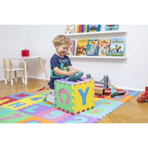 KIDUKU® 86 darabos habtapi puzzle szőnyeg, betű-szám szivacs szőnyeg KIDUKU® 86 darabos habtapi puzzle szőnyeg, betű-szám szivacs szőnyeg