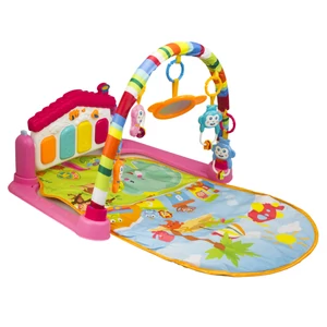 Zenélő baba játszószőnyeg 4:1-ben