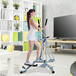 Kézi vezérlésű elliptikus tréner LCD kijelzős