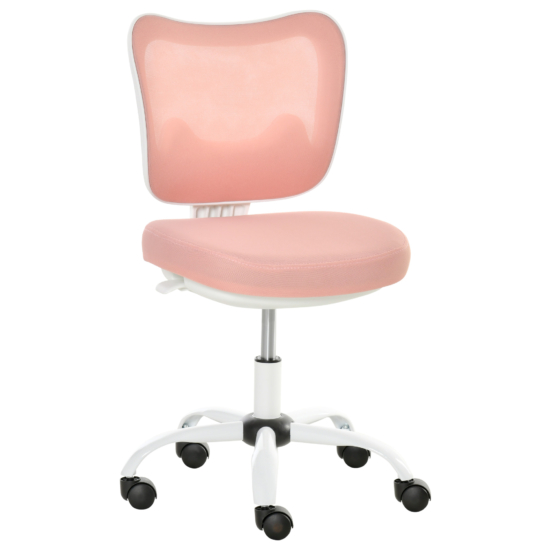 "Emma" ergonómikus irodai szék - rózsaszín színben
