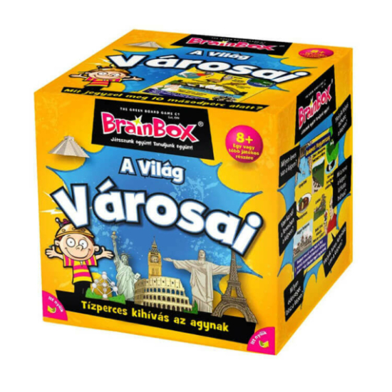 BrainBox A Világ városai társasjáték