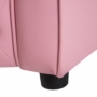 Kép 3/5 - Gyerek mini fotel, szív alakú, rózsaszín - Hercegnő