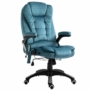 Kép 2/6 - "Vinsetto" irodai szék masszázs - és fűtésfunkcióval - Kék színben
