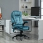 Kép 1/6 - "Vinsetto" irodai szék masszázs - és fűtésfunkcióval - Kék színben