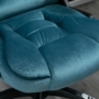 Kép 4/6 - "Vinsetto" irodai szék masszázs - és fűtésfunkcióval - Kék színben