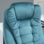 Kép 5/6 - "Vinsetto" irodai szék masszázs - és fűtésfunkcióval - Kék színben