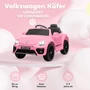 Kép 4/7 - Elektromos kisautó , VW Beetle, 3-5 km/h, távirányítóval és zenével , rózsaszín - AIYAPLAY Kép 4/7 - Elektromos kisautó , VW Beetle, 3-5 km/h, távirányítóval és zenével , rózsaszín - AIYAPLAY