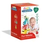 Kép 1/3 - Clementoni Baby - Play for future - Jármű rakosgató készségfejlesztő játék - 4 db-os 