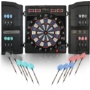 Kép 1/6 - Physionics® elektronikus darts -  több mint 100 játékváltozat , 12 darts, 100 tartalék hegy,  tápegység , legfeljebb 16 játékos , 3 modell - LED kijelzős darts