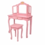 Kép 2/4 - Gyermek fésülködő asztal -Linda -rózsaszín