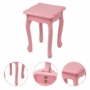 Kép 4/4 - Gyermek fésülködő asztal -Linda -rózsaszín