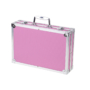 Kép 3/3 - Rajz és festő készlet rózsaszín, fém bőröndben, 145 db