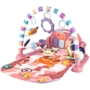Kép 4/7 - Játszószőnyeg zongorával, csörgőkkel és játékokkal - rózsaszín