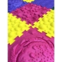 Kép 8/9 - Ortho puzzle masszázs szőnyeg szett gyerekeknek, 12 darabos