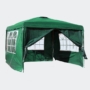 Kép 3/7 - Kerti sátor zöld színben 3x3 méteres