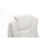 Kép 28/64 - Nagy teherbírású főnöki fotel fehér színben - Tor 150 kg