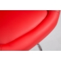 Kép 51/66 - Miami design bárszék piros színű műbőr kárpit
