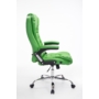Kép 60/64 - Nagy teherbírású főnöki fotel zöld színben - Tor 150 kg