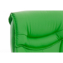 Kép 49/51 - Torro műbőr főnöki fotel, zöld műbőr színben.