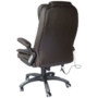 Kép 4/17 - Evelyn masszírozó fotel, főnöki szék fekete színben.