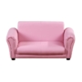 Kép 4/9 - Mini kanapé, gyermek kanapé kislányoknak, lábtartóval, rózsaszín