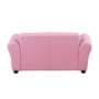 Kép 5/9 - Mini kanapé, gyermek kanapé kislányoknak, lábtartóval, rózsaszín