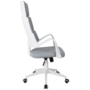 Kép 5/18 - Vince ergonómikus irodai szék szürke színben, lenvászon kárpittal.