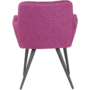 Kép 30/55 - Lys elegáns szövet szék lila színű szövet kárpittal.