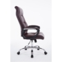 Kép 7/41 - Posseidon műbőr iroda szék bordó színben.