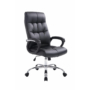 Kép 18/41 - Posseidon műbőr iroda szék fekete színben.
