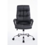 Kép 10/41 - Posseidon műbőr iroda szék fekete színben.