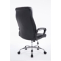Kép 20/41 - Posseidon műbőr iroda szék fekete színben.
