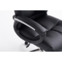 Kép 23/41 - Posseidon műbőr iroda szék fekete színben.
