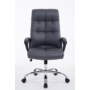 Kép 35/41 - Posseidon műbőr iroda szék szürke színben.