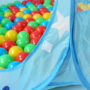 Kép 5/6 - Játszósátor kék színben, ajándék 100 db színes labdával, táskával.