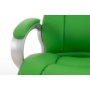 Kép 10/15 - Nagy teherbírású irodai szék zöld színben - Big Apol