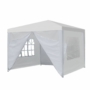 Kép 3/5 - Kerti sörsátor 3x3 méteres, party sátor fehér színben.