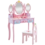Kép 14/17 - Gyermek fésülködő asztal - Princess - rózsaszín